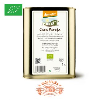 Huile d'Olive bio 5 L Biodynamie