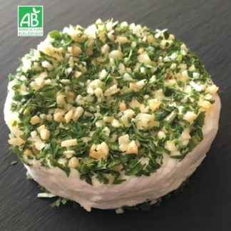 fromage_chevre_Ail et fines herbes_bio