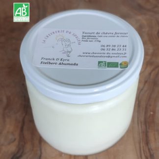Yaourt de chèvre bio