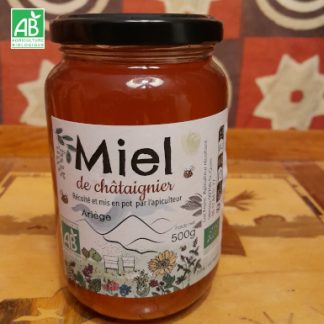 Miel Châtaignier bio 500 g luc