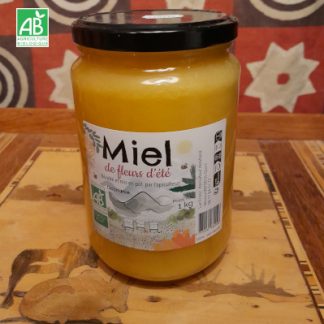 Miel Fleurs d'été bio 1 kg luc