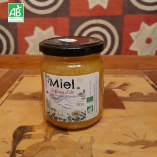 Miel Fleurs d'été bio 250 g lu