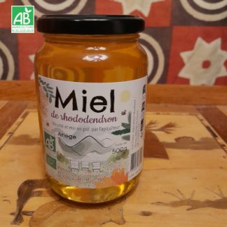miel de Rhododendron bio 500 g luc